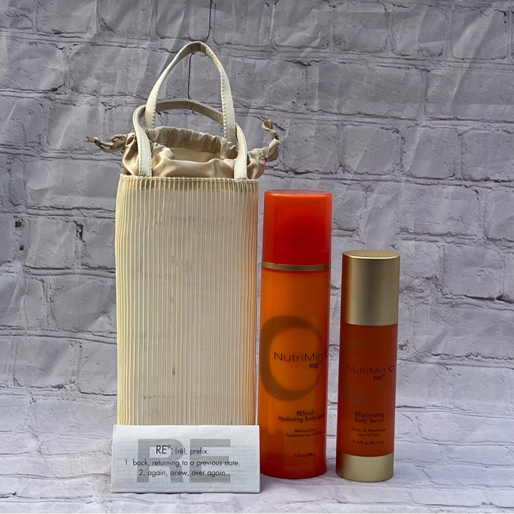 Arbonne NutriMin C RE9 REfinish Hydrating Body Lotion & REactivating Body Serum - Picture 2 of 16